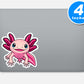Axolotl Stickers Vinyl Stickers