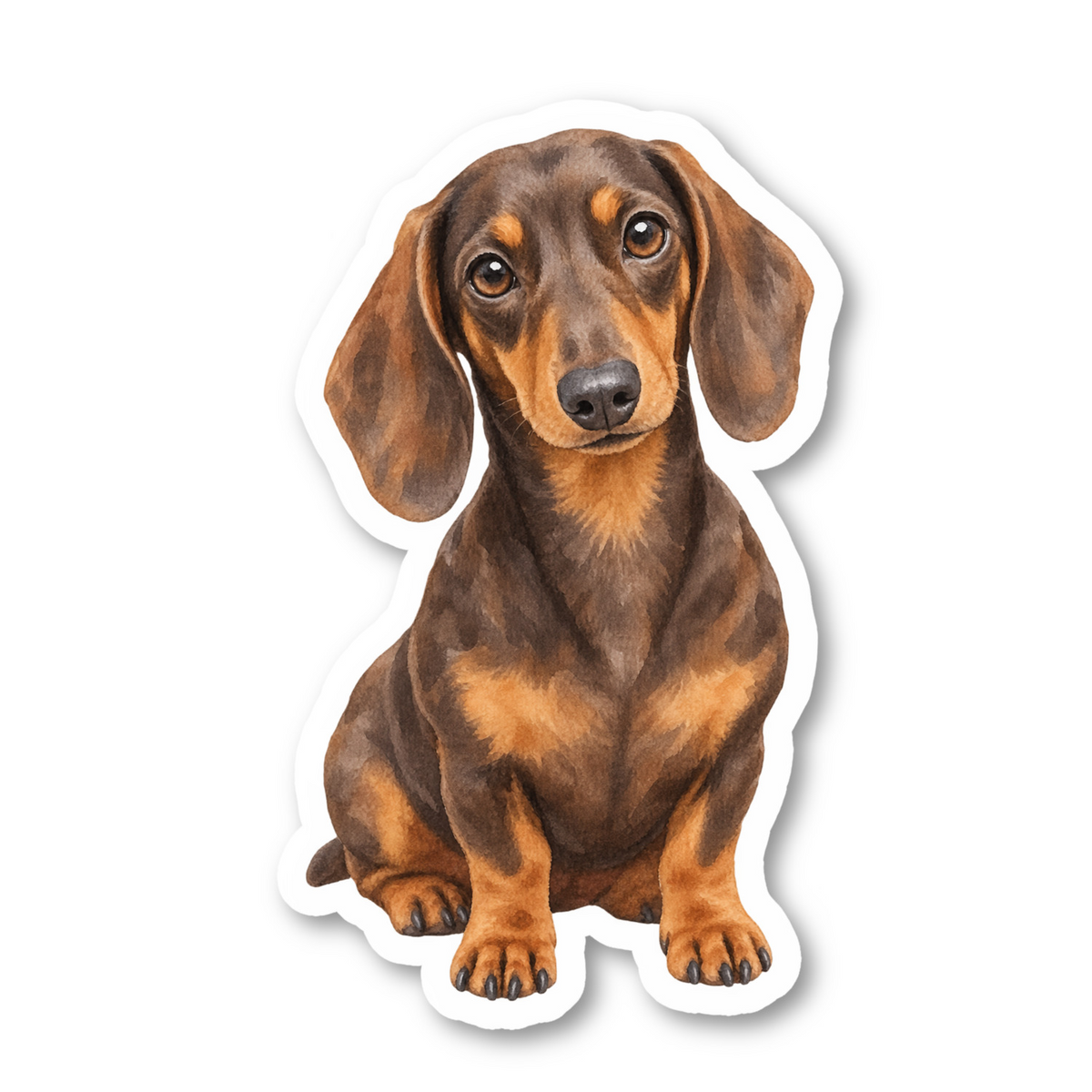 Dachshund Stickers Vinyl Sticker