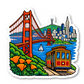San Francisco Vinyl Sticker