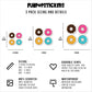 Donuts Vinyl Stickers