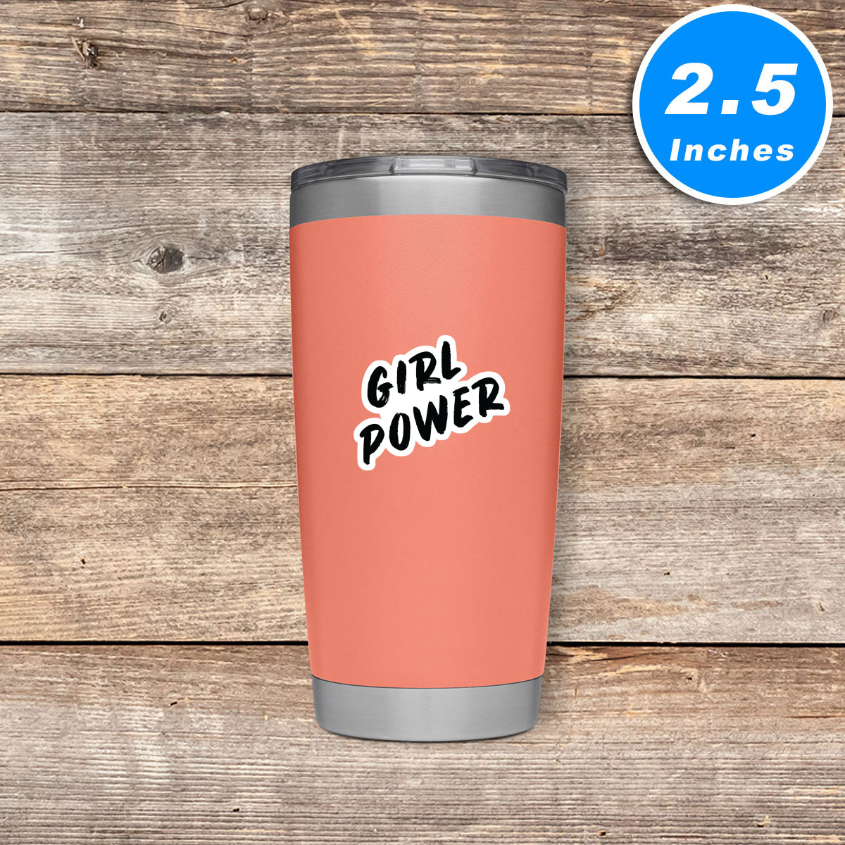 Girl Power Vinyl Stickers