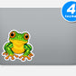 Frog Stickers Vinyl Stickers