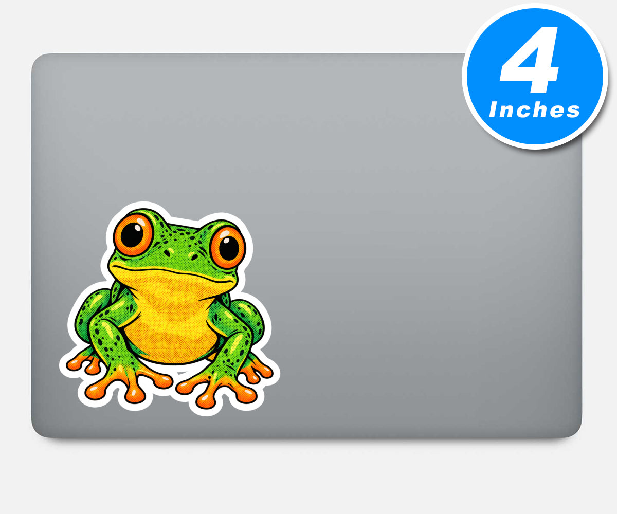 Frog Stickers Vinyl Stickers