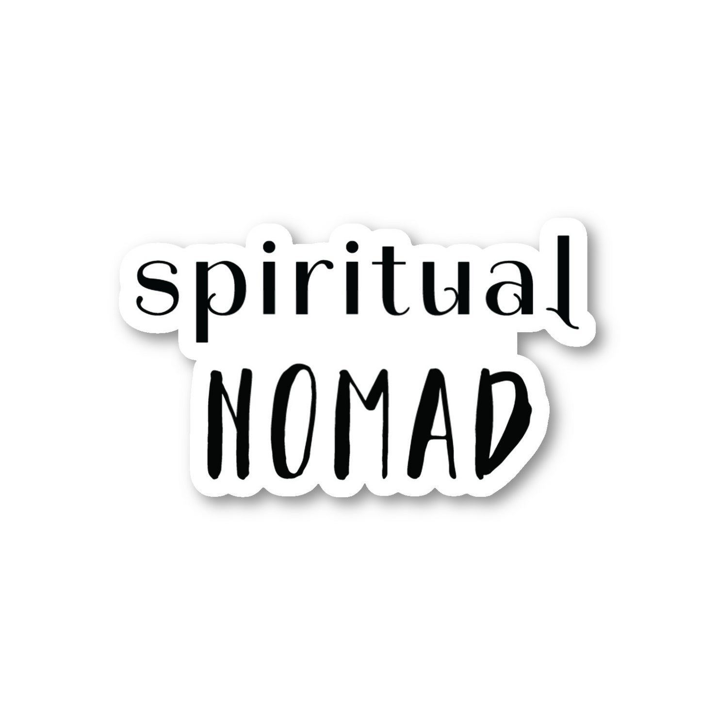 Spiritual Nomad Vinyl Sticker