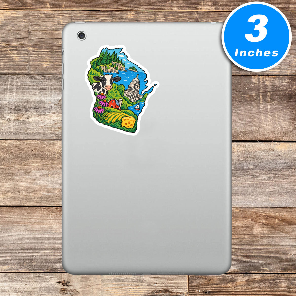 Wisconsin Vinyl Stickers