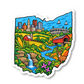 Ohio Vinyl Sticker