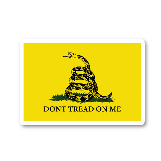 Dont Tred On Me Gadsden Flag Vinyl Sticker