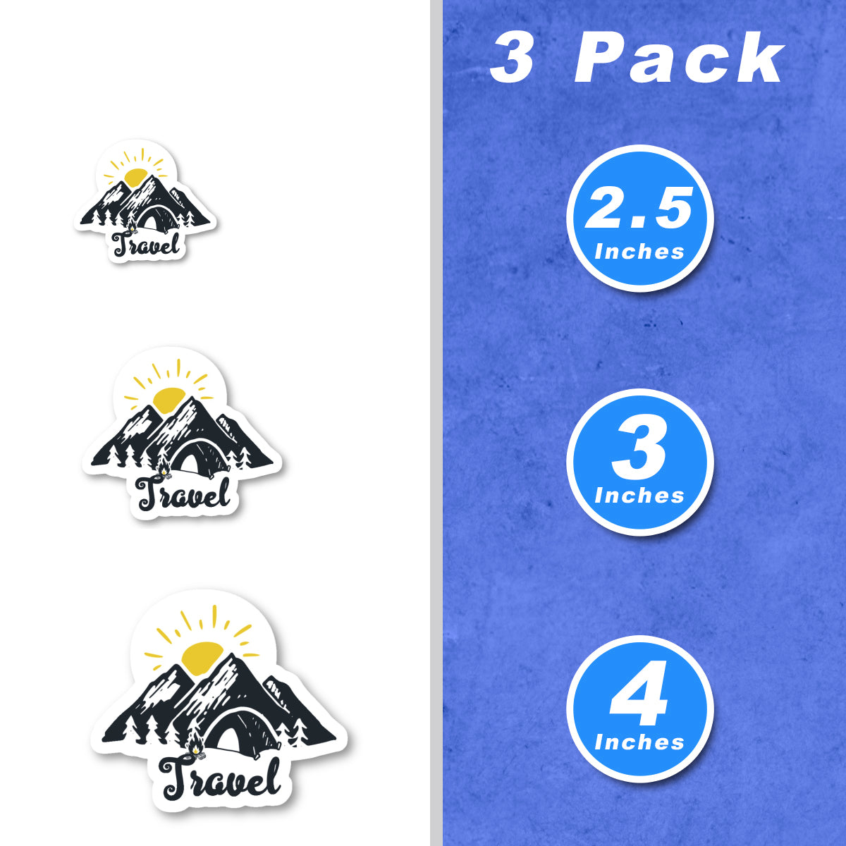 Travel Vinyl Stickers