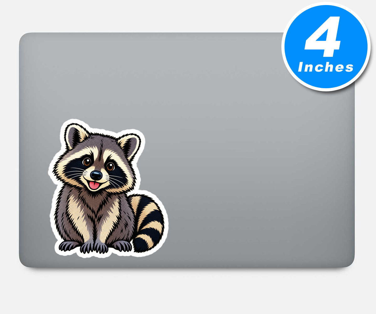 Raccoon Stickers Vinyl Stickers