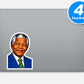 Nelson Mandela Sticker Vinyl Stickers