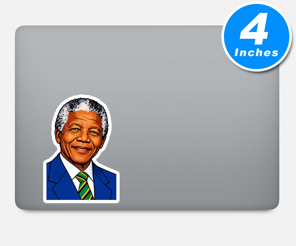 Nelson Mandela Sticker Vinyl Stickers