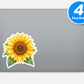 Sunflower Stickers Vinyl Stickers