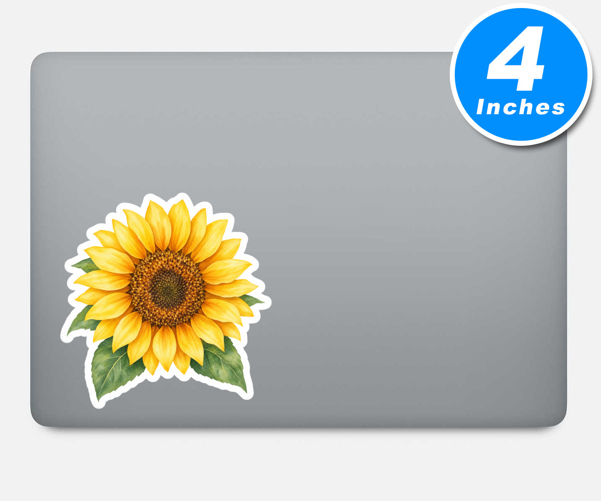 Sunflower Stickers Vinyl Stickers