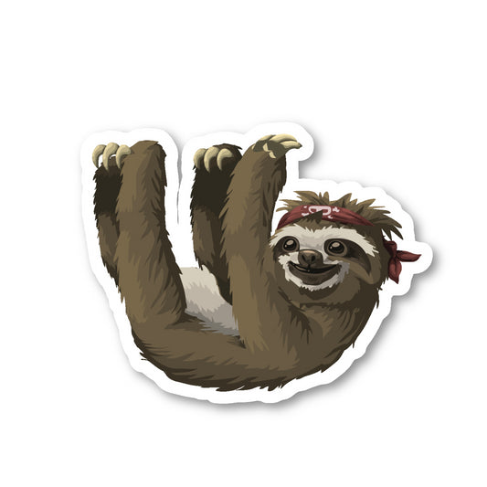 Sloth Vinyl Sticker