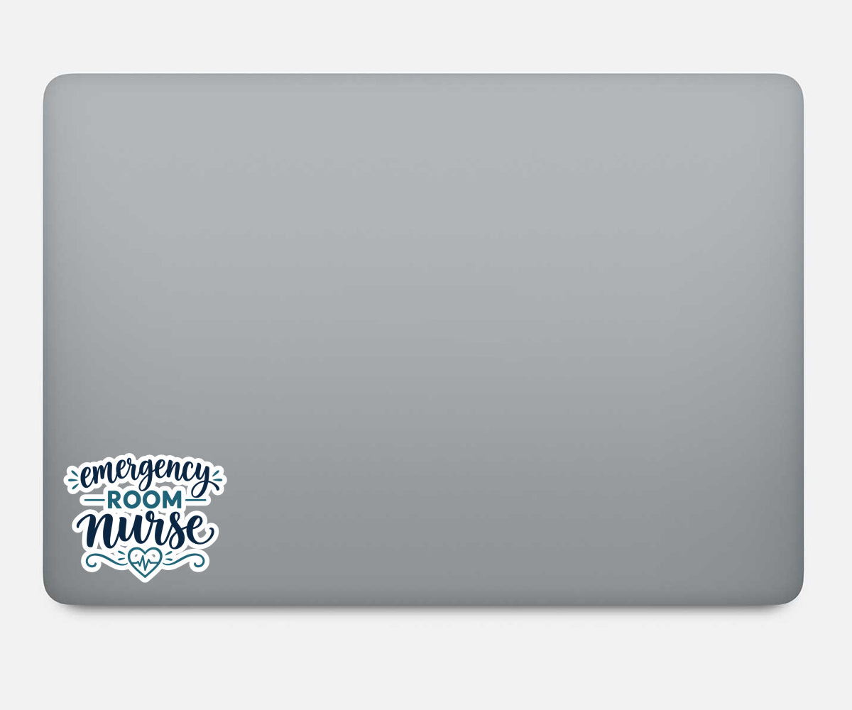 Emergency Room Nurse Vinyl Stickers