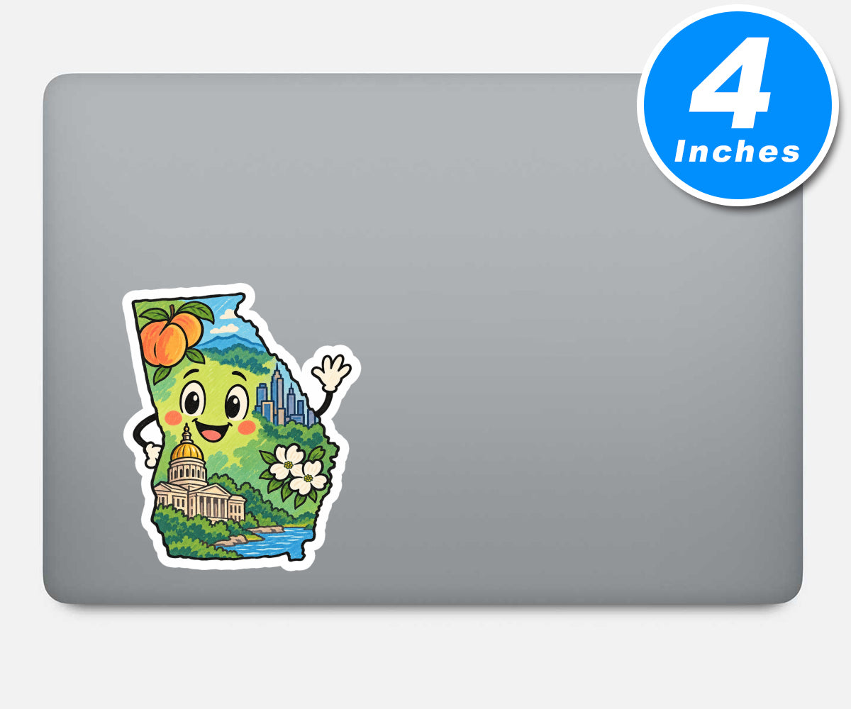 Georgia Vinyl Stickers