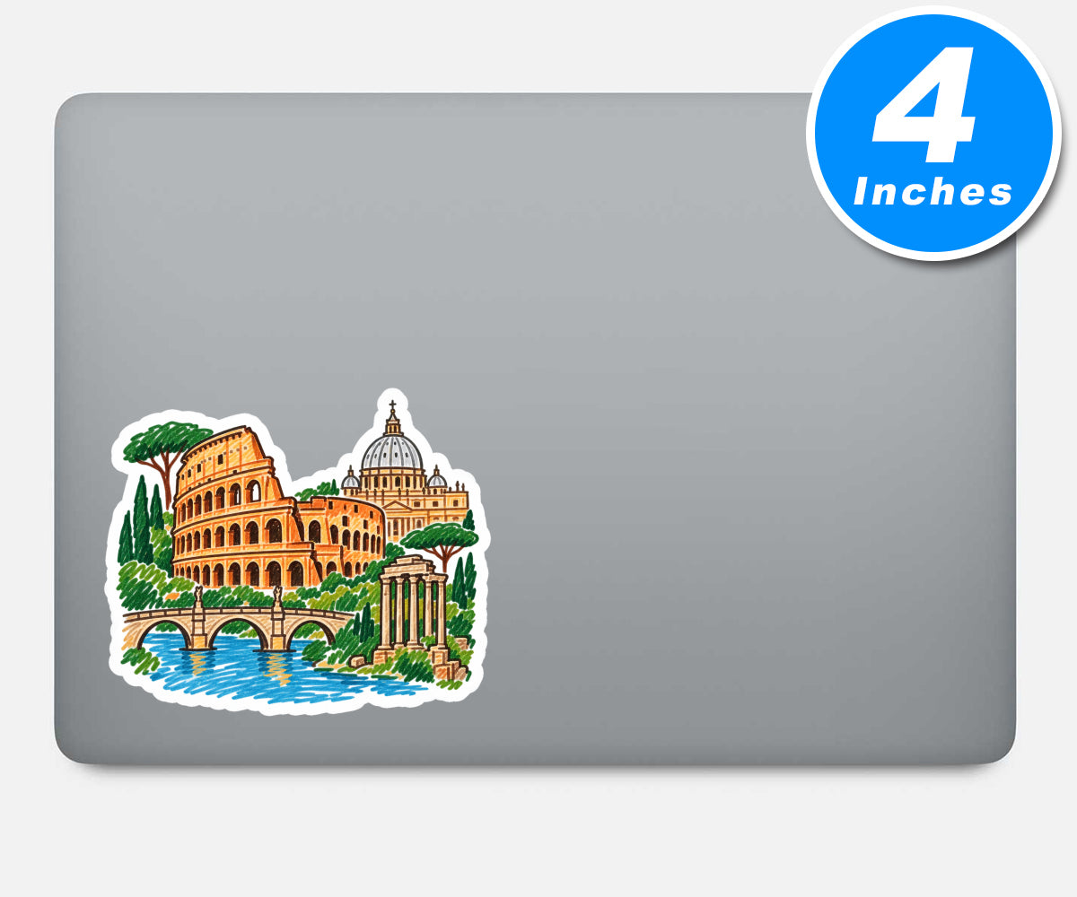 Rome Vinyl Stickers