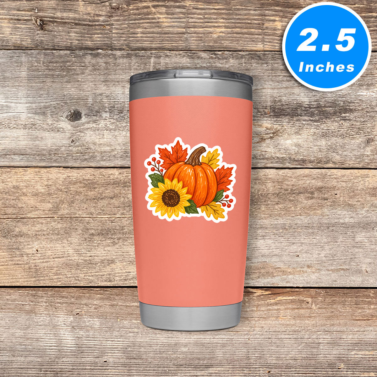 Fall Decorations Vinyl Stickers