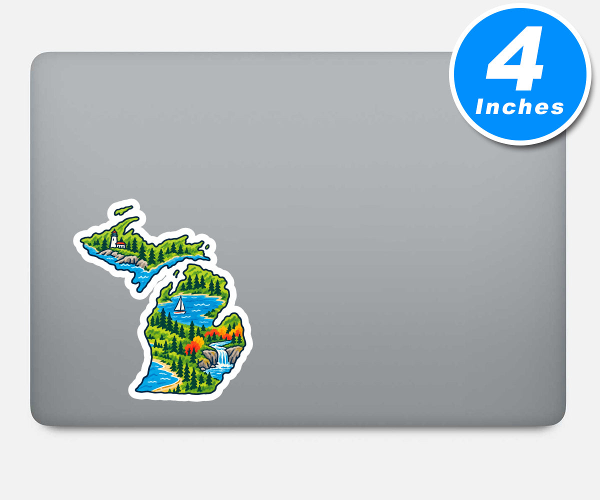 Michigan Vinyl Stickers