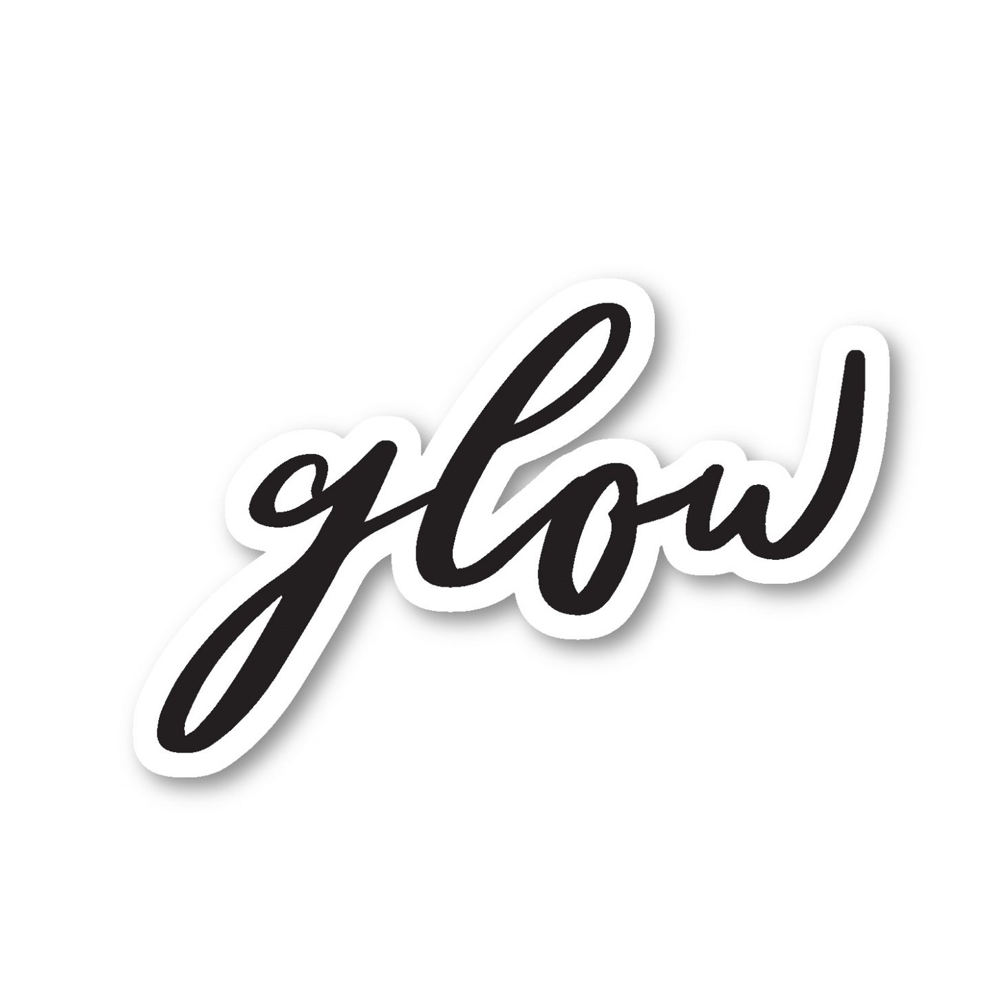 Glow Vinyl Sticker