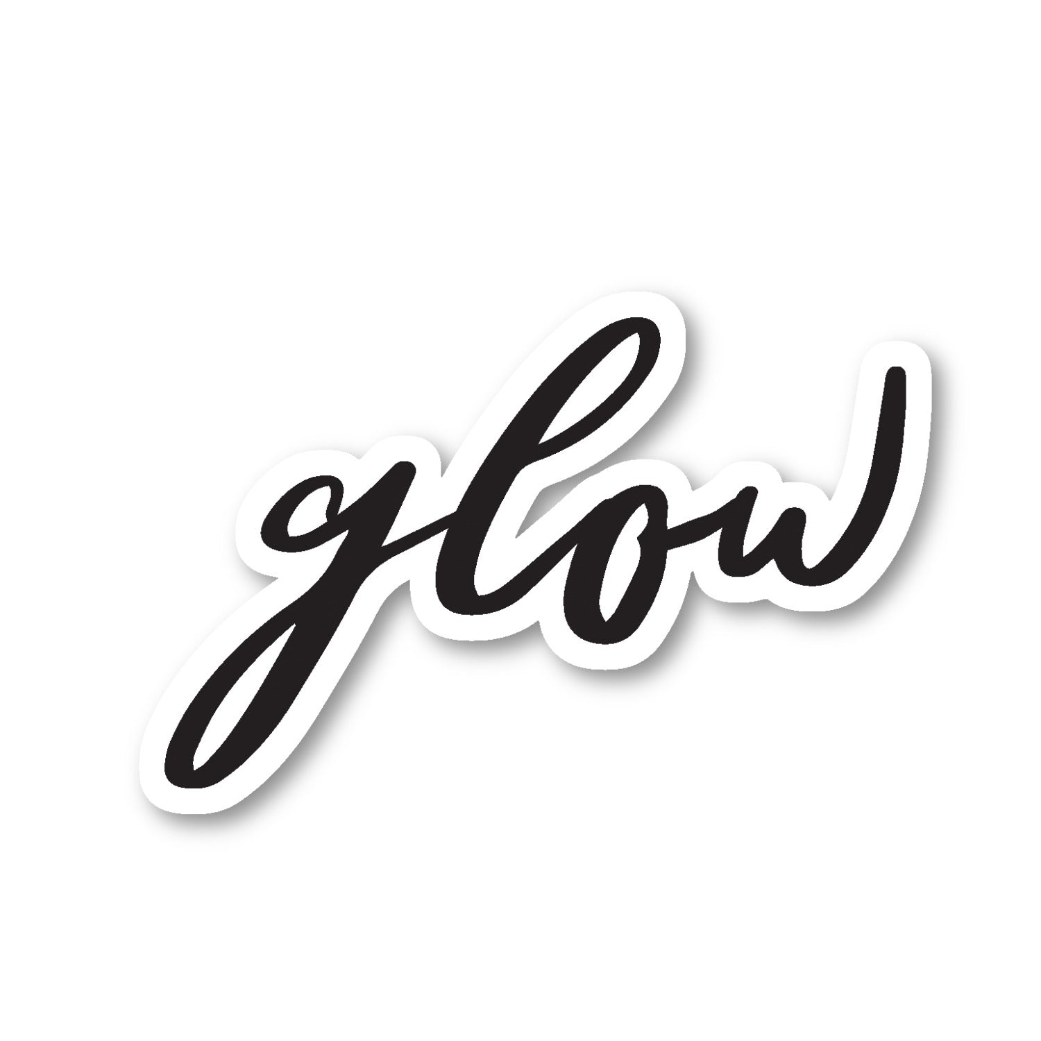Glow Vinyl Sticker