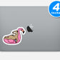 Sloth Vinyl Stickers