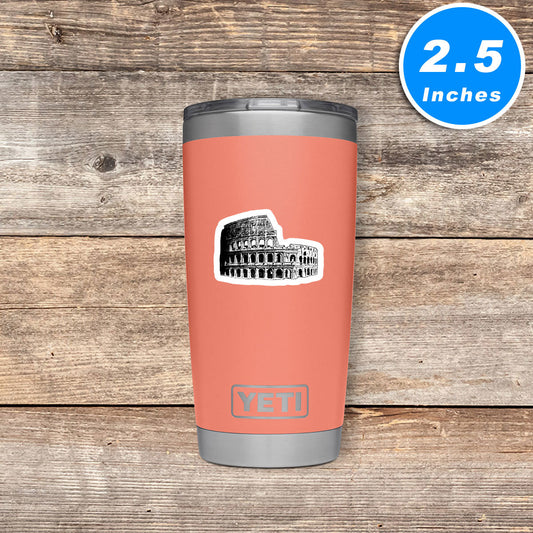 Rome Colosseum Vinyl Stickers