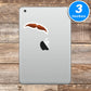 Mustache Vinyl Stickers