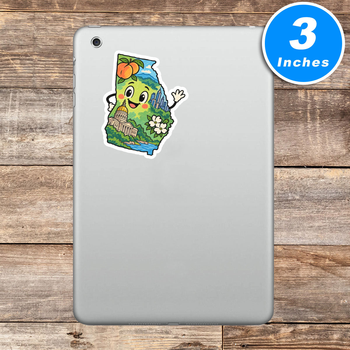 Georgia Vinyl Stickers