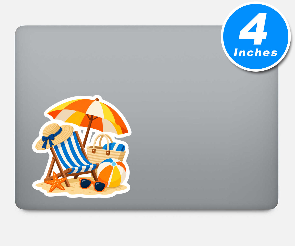 Beach Vacation Stickers For Scrapbooks Vinyl Stickers