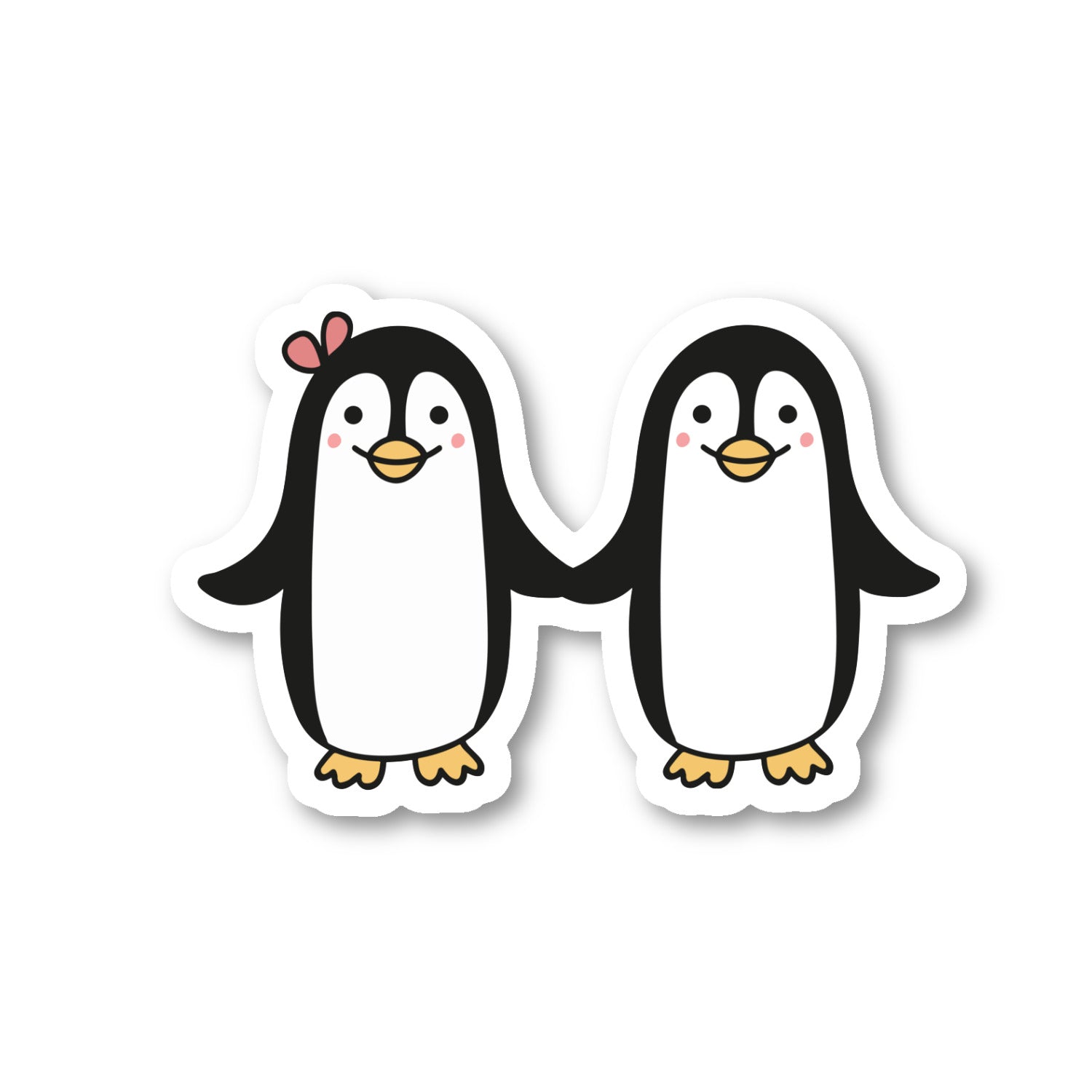 Penguins Vinyl Sticker