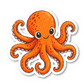 Octopus Stickers Vinyl Sticker