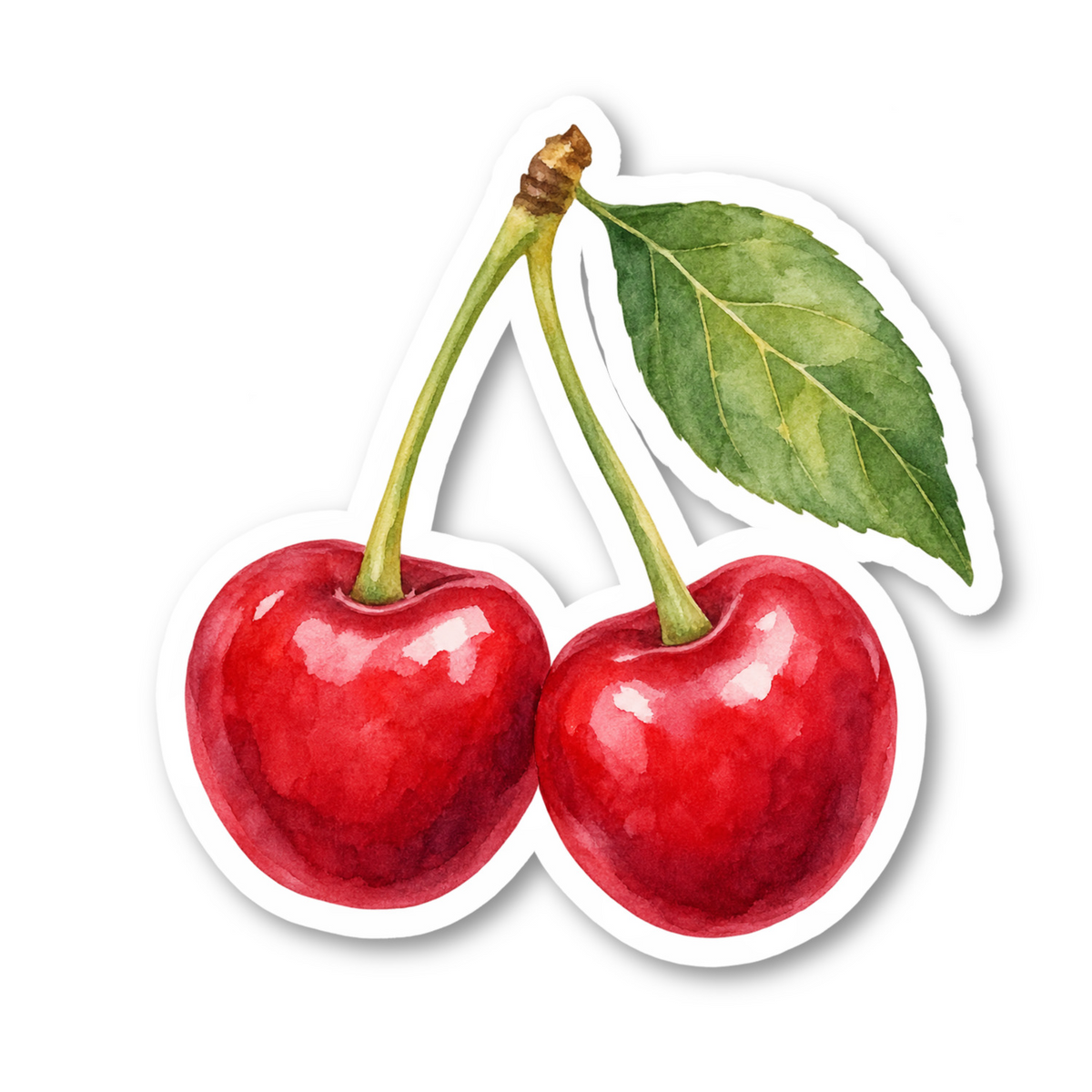Cherry Stickers Vinyl Sticker