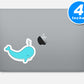 Whale Vinyl Stickers