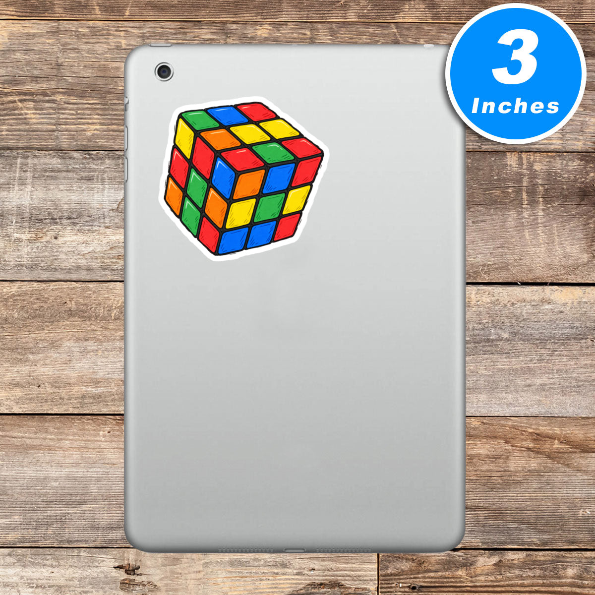 Rubiks Cube Vinyl Stickers