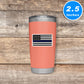 Police Flag Thin Blue Line Vinyl Stickers