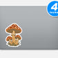 Mushroom Stickers Vinyl Stickers