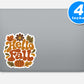 Fall Phrases Vinyl Stickers