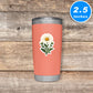 Vintage Botanical Flower Stickers Vinyl Stickers