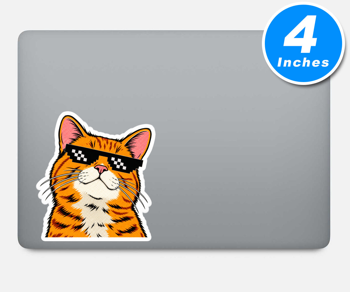 Meme Cat Stickers Vinyl Stickers