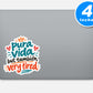 Latin Spanglish Phrases Vinyl Stickers