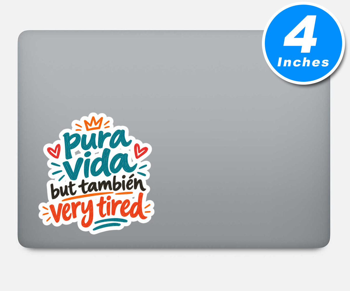 Latin Spanglish Phrases Vinyl Stickers