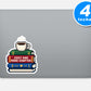 Just One More Chapter Quote Vinyl Stickers