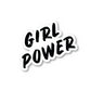 Girl Power Vinyl Sticker