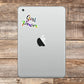 Girl Power Vinyl Stickers
