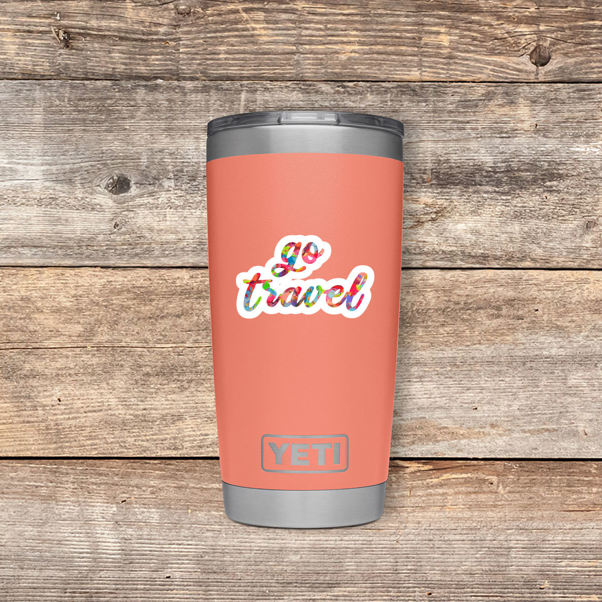 Go Travel Vinyl Stickers