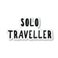 Solo Traveller Vinyl Sticker
