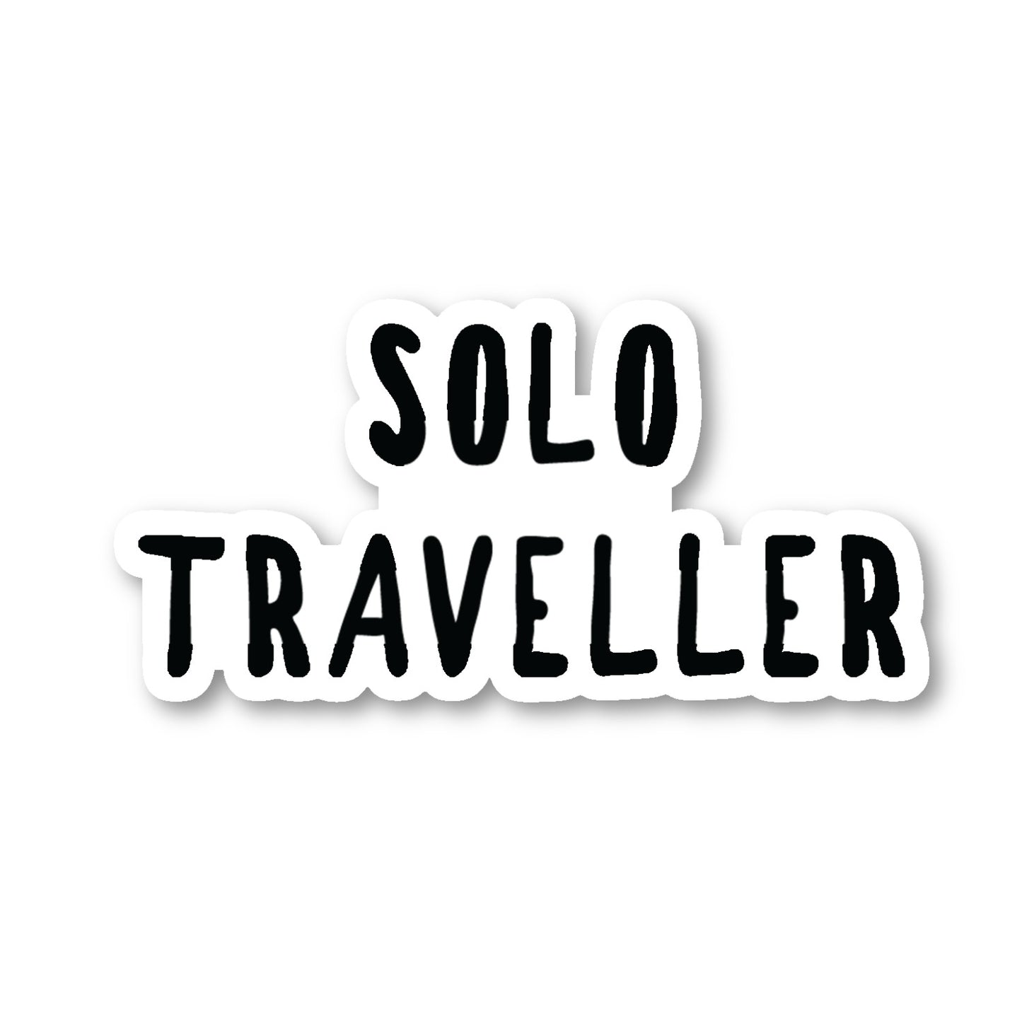 Solo Traveller Vinyl Sticker