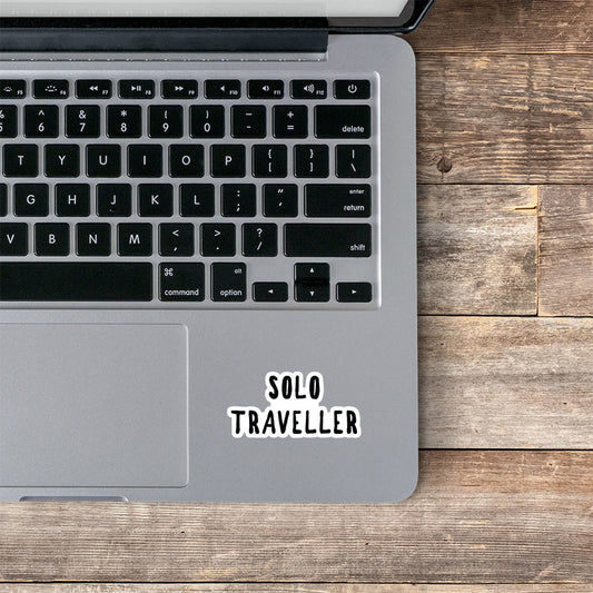 Solo Traveller Vinyl Stickers