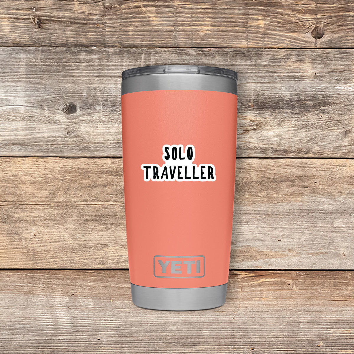 Solo Traveller Vinyl Stickers